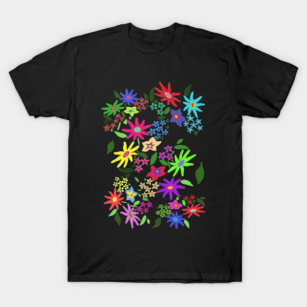 Flowers T-Shirt by SaBa Store